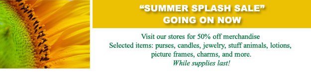 Check out the great sales at the greenhouses and garden center at Dundalk Florist