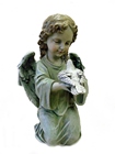 18569 Kneeling angel with Dove  