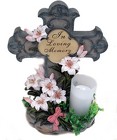 2103 Table Top Lily Cross Keepsake