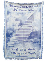 Stairway Tears Throw 