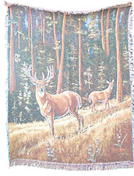 White Tail Morning Throw 