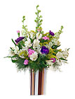 Sugar and Stripes Vase Arrangement 