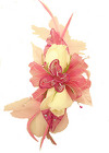 /images/P81lg.jpg P81 Two Sweetheart Rose Corsage with glitterfly