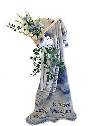 S1107 Easel Fireside Inspirational Throw 