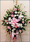 Daisy and Carnation Standing Spray