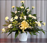 Yellow Mache Arrangement