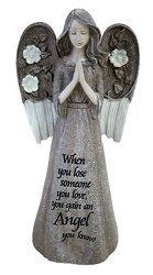 Resin 14" Angel w/Verse 