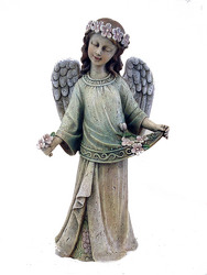 19025 Angel with Flower  