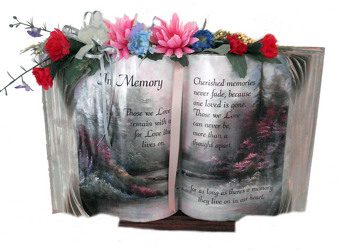 The Book of Love w/silk swag  