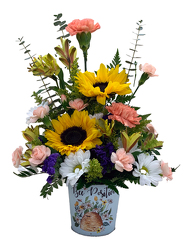DFF476 Bee Positive Bouq