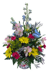 DFF478 Butterfly Garden  Bouq