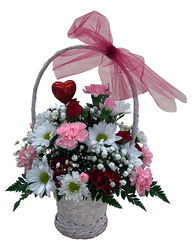 DFF791 Basket Of Love Bouq 