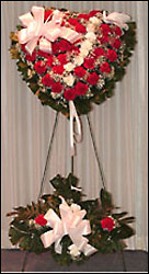 Large Red and White Heart 