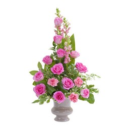 TMF-713 Peaceful Pink Small Urn 